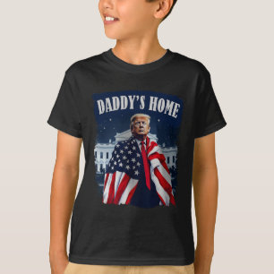 T-shirt La maison de vintage papa 2024 Trump Reprendre l'A