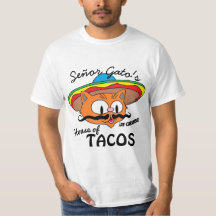 La Maison des Tacos de Señor Gato, chat caricatura