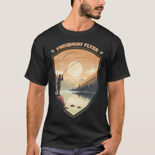 T-shirt La maison est là où on la gare