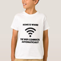 La maison est où le wifi se relie automatiquement