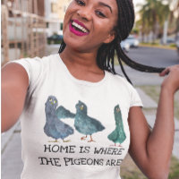 La maison est où sont les pigeons
