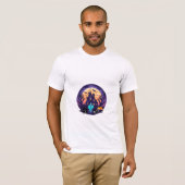 T-shirt La maison hantée (Devant entier)