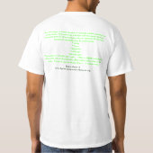 T-shirt La maladie de Lyme (Dos)