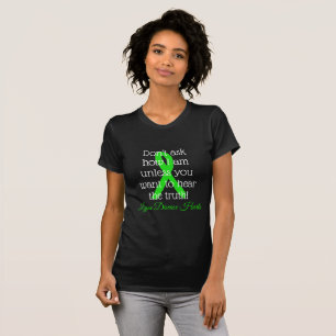T-shirt La maladie de Lyme blesse la chemise