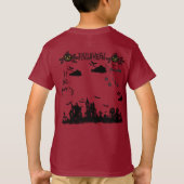 T-shirt La malédiction creuse marron (Dos)