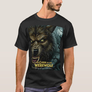 T-shirt La Malédiction du Loup-Garou - Film d'Horreur Clas