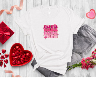 T-shirt La maman de la Saint Valentin