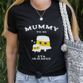 T-shirt La maman doit être le Baby shower d'Halloween