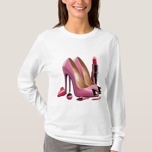 T-shirt La maman "Fusionnée par" - Embrasser le Cha Hilari (Devant)