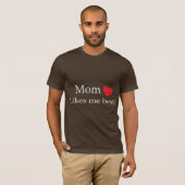 T-shirt La maman m'aime meilleur (Devant entier)