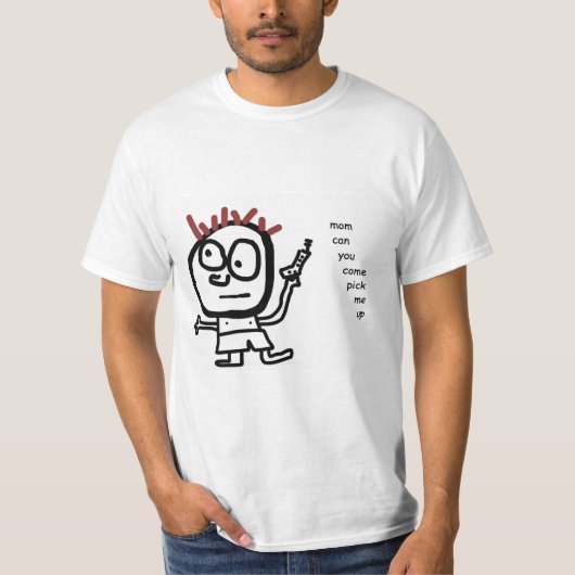 T-shirt La "maman peut U viennent me sélectionnent vers le (Devant)