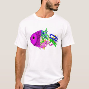 T-shirt La Manche de poisson de potassium