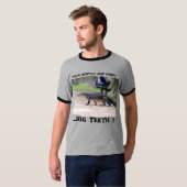T-shirt La marche doucement… comme un alligator (Devant entier)