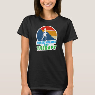 T-shirt La Marche Nordique Est Ma Thérapie