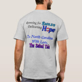 T-shirt La Marée impacte la Caroline du Nord (Dos)