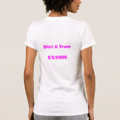 T-shirt La Mariée (Dos)
