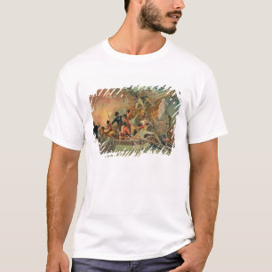 T-shirt La marine anglaise conquérant un bateau français
