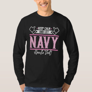 T-shirt La Marine garde le calme et laisse la Marine gérer