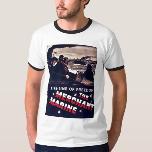 T-shirt La marine marchande (Devant)