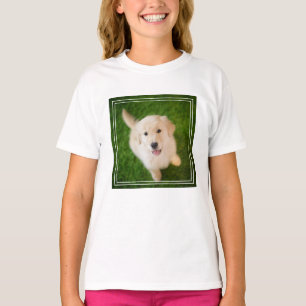 T-shirt La marionnette d'or sur l'herbe