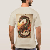 T-shirt "La marque de Drayagan : Mystical Enigma Tee" (Dos)