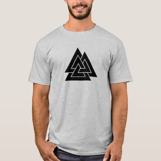 T-shirt La marque d'Odin, le Valknut (Devant)
