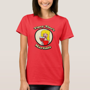 T-shirt La Martinis de Tipsy Tina