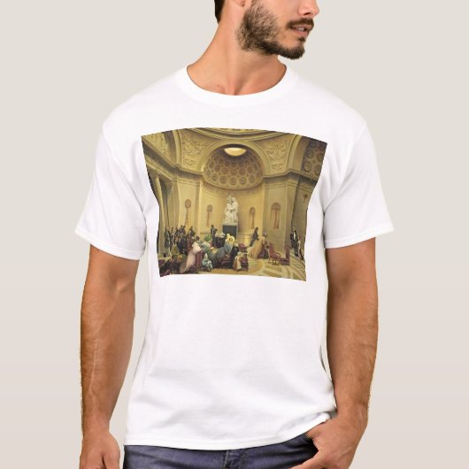 T-shirt La masse dans la chapelle expiatoire, 1830-48 (Devant)