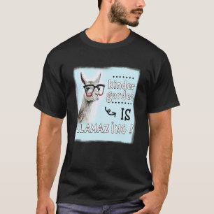 T-shirt La maternelle est un Thé Llama Llamazing de rentré