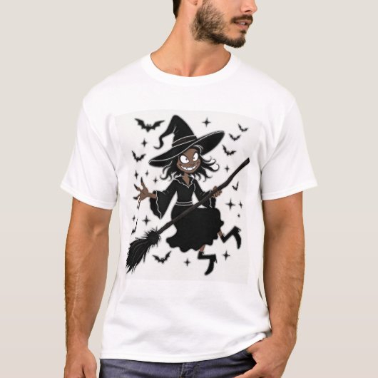 T-shirt La mauvaise sorcière (Devant)