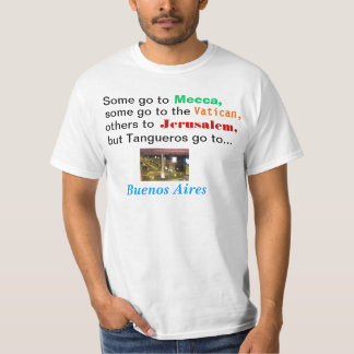 T-shirt La Mecque de tango