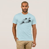 T-shirt La méduse silhouette le tee - shirt léger (Devant entier)