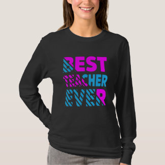 T-shirt La meilleure appréciation de l'enseignant