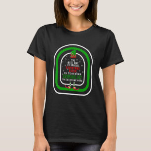 T-shirt La Meilleure Façon De Diffuser La Fête De Noël Est