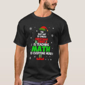 T-shirt La Meilleure Façon De Diffuser La Fête De Noël Est (Devant)