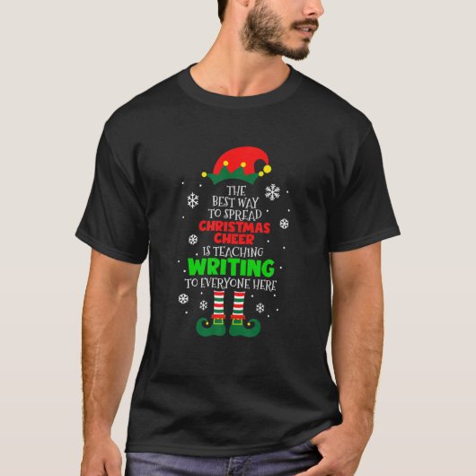 T-shirt La Meilleure Façon De Diffuser La Fête De Noël Est (Devant)