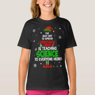 T-shirt La Meilleure Façon De Diffuser La Fête De Noël Est