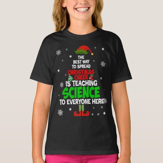 T-shirt La Meilleure Façon De Diffuser La Fête De Noël Est (Devant)