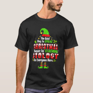 T-shirt La Meilleure Façon De Diffuser La Fête De Noël Est