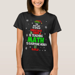 T-shirt La Meilleure Façon De Diffuser La Fête De Noël Est