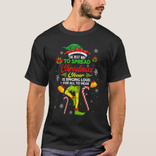 T-shirt La Meilleure Façon De Diffuser La Soirée De Noël E