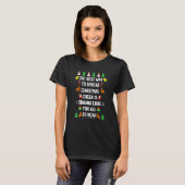 T-shirt La Meilleure Façon De Diffuser La Soirée De Noël E (Devant entier)