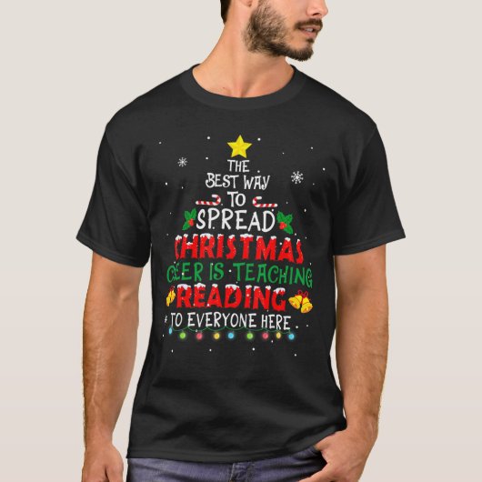 T-shirt La Meilleure Façon De Diffuser La Soirée De Noël E (Devant)