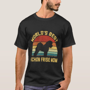 T-shirt La Meilleure Maman De Bichon Frise Du Monde