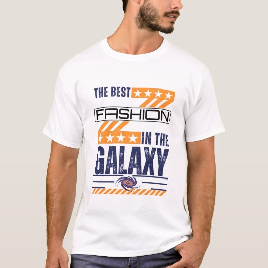 T-shirt La meilleure mode dans la Galaxy Essential, Unique (Devant)