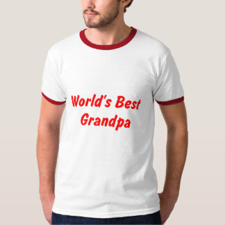 T-shirt La meilleure pièce en t du grand-papa du monde