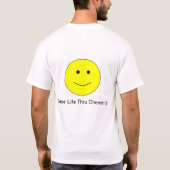 T-shirt La meilleure vie par la chimie (Dos)
