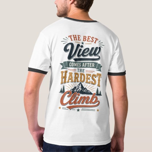 T-shirt La Meilleure Vue (Dos)