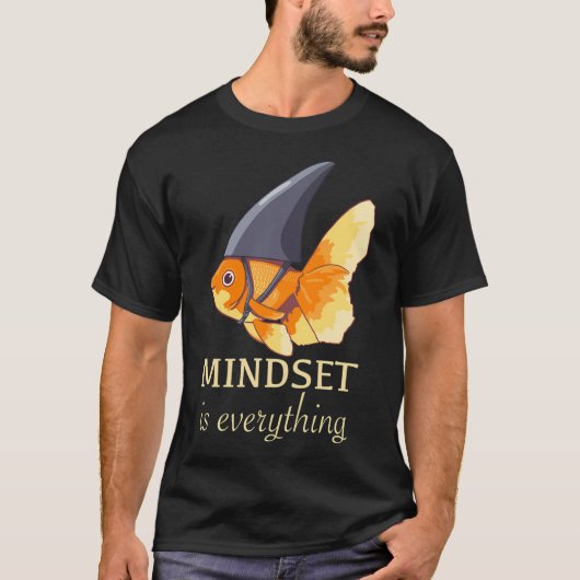 T-shirt La mentalité est tout (Devant)