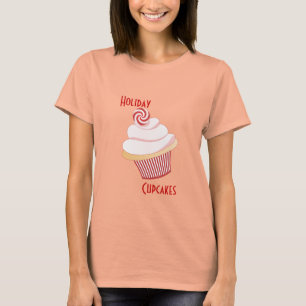 T-shirt La menthe poivrée a complété le petit gâteau